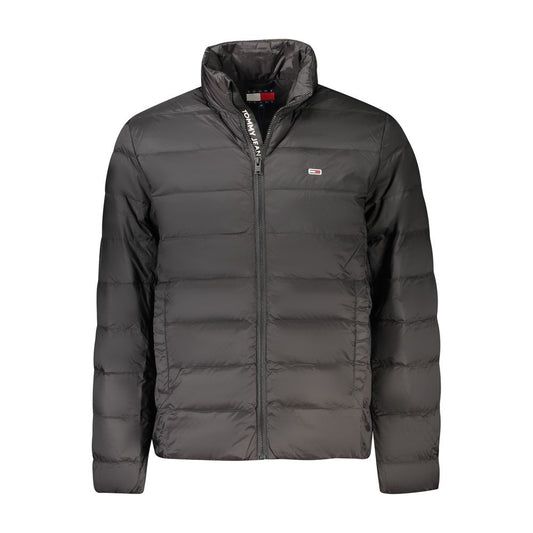Tommy Hilfiger Black Polyamide Men Jacket TO-35359-S