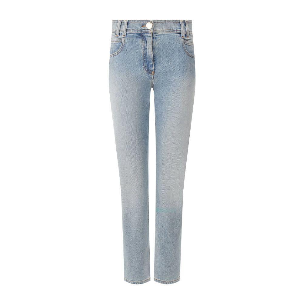 Balmain Blue Cotton Jeans & Pant BA-15522-IT38|XS