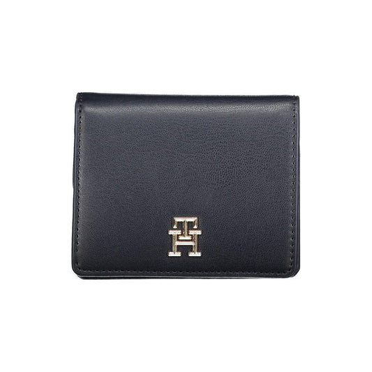 Tommy Hilfiger Blue Polyethylene Wallet TO-30736