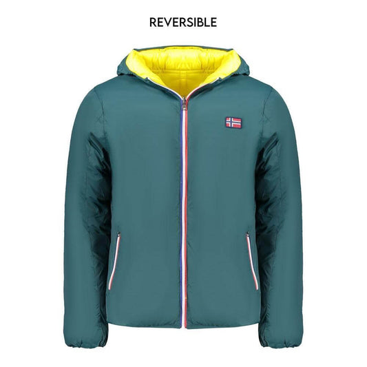 Norway 1963 Green Polyamide Men Jacket NO-33469-S
