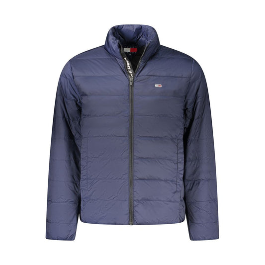 Tommy Hilfiger Blue Polyamide Men Jacket TO-35355-S