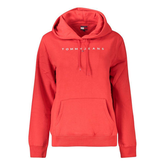Tommy Hilfiger Red Organic Cotton Women Sweater TO-36238-S