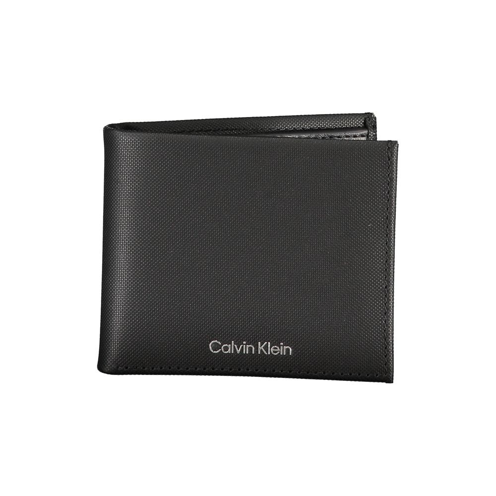 Calvin Klein Black Leather Wallet Calvin Klein
