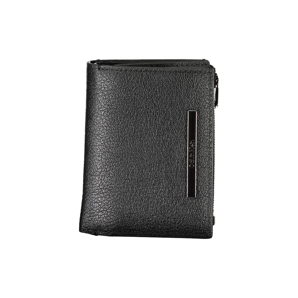 Calvin Klein Black Leather Wallet Calvin Klein