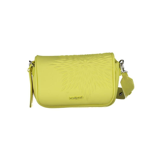 Desigual Yellow Polyethylene Handbag DE-28977