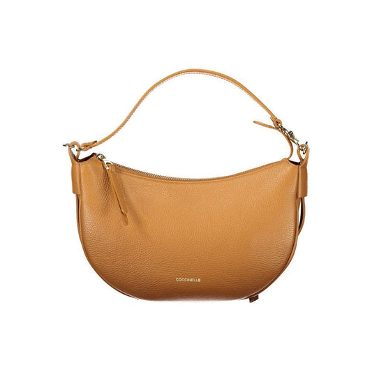 Coccinelle Brown Leather Handbag CO-36039