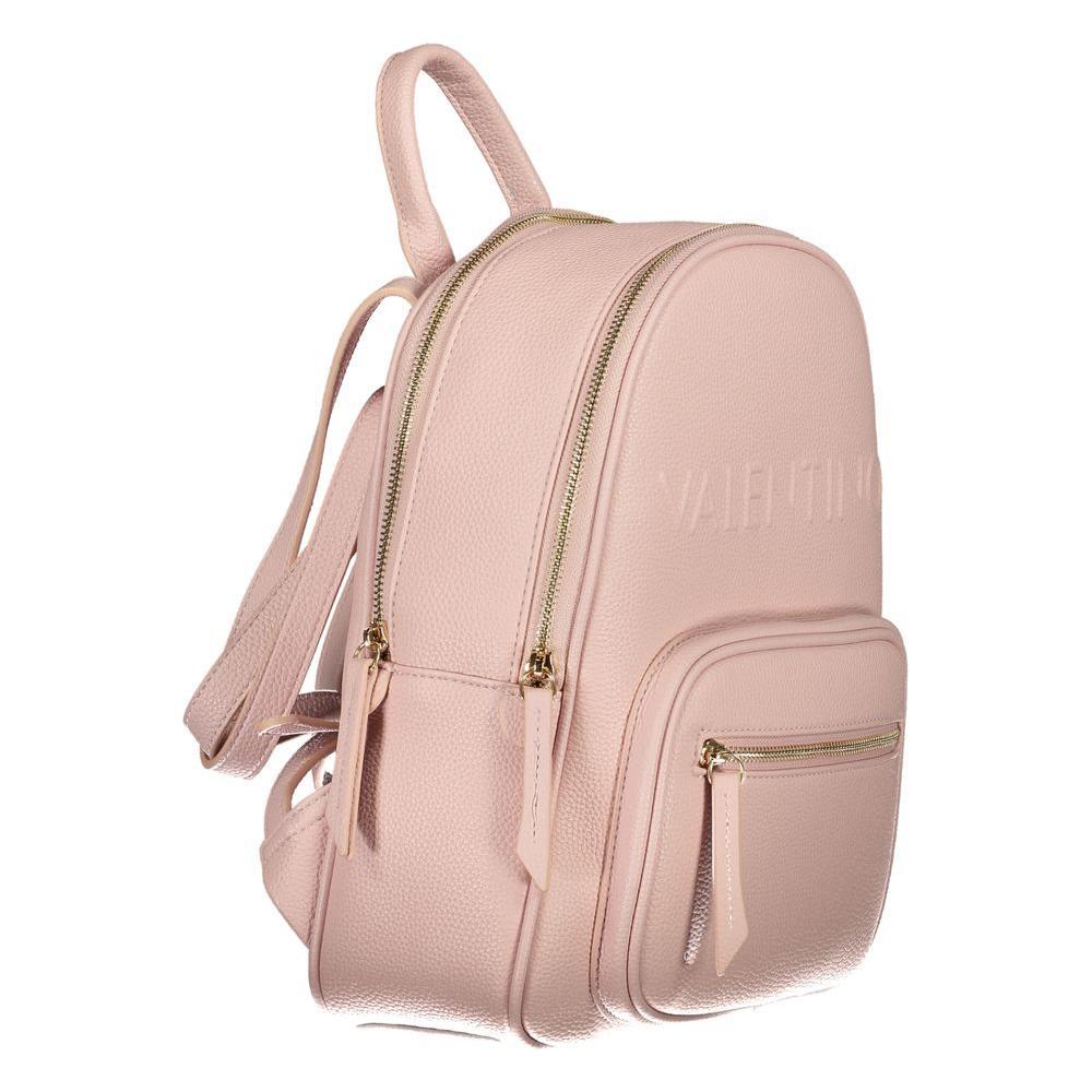 Front view with bag zipped and handles upright.
