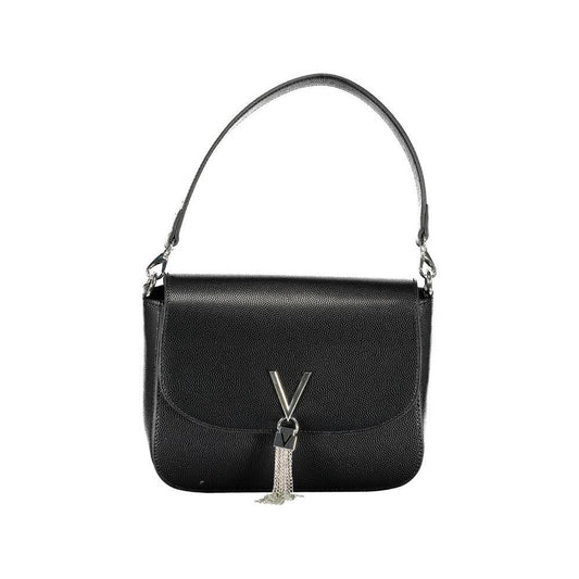 Mario Valentino Black Polyurethane Women Handbag