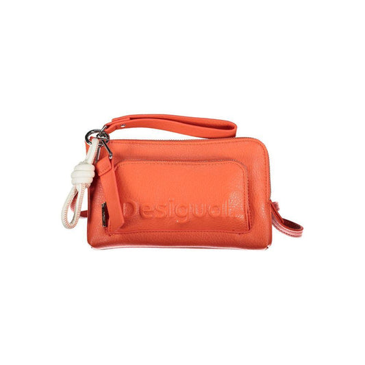 Desigual Pink Polyethylene Handbag DE-28952
