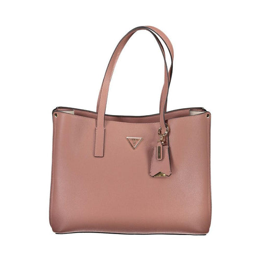 Guess Jeans Pink Polyethylene Handbag GU-26324