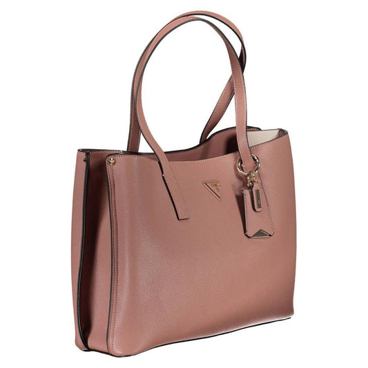 Guess Jeans Pink Polyethylene Handbag GU-26324