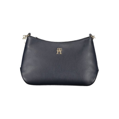 Tommy Hilfiger Blue Polyester Women Shoulder Bag