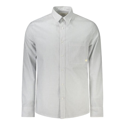 Calvin Klein Bianco Cotton Men's Shirt