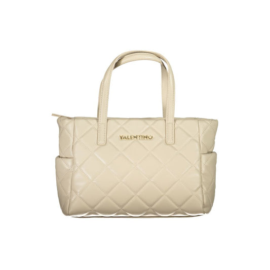 Mario Valentino Beige Polyethylene Handbag VA-36101