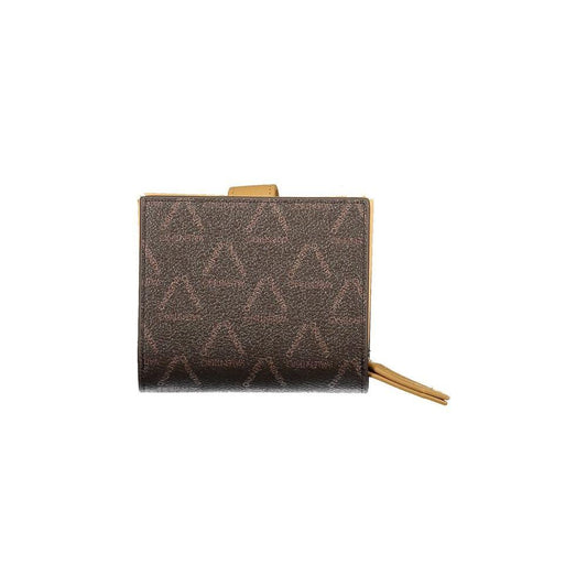 Mario Valentino Brown Polyethylene Women Wallet VA-38264