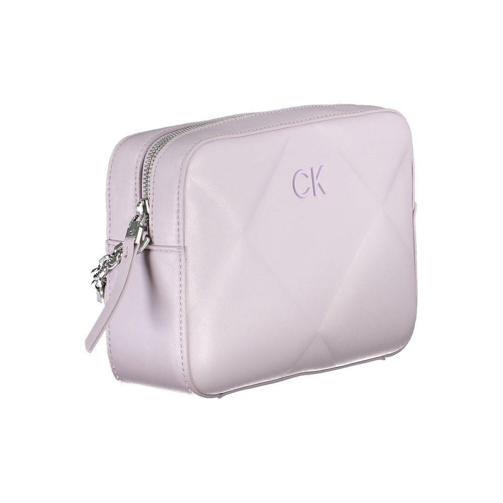 Calvin Klein Purple Polyester Handbag CA-26291