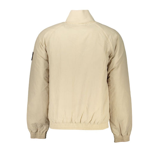 Calvin Klein Chic Beige Long Sleeve Designer Jacket CA-27216-XL
