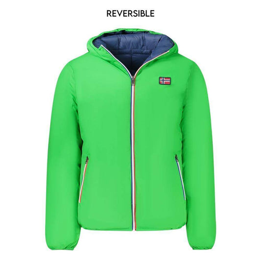 Norway 1963 Green Polyamide Men Jacket NO-33470-S