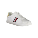 Tommy Hilfiger White Leather Women Sneaker TO-35338-EU36/US6
