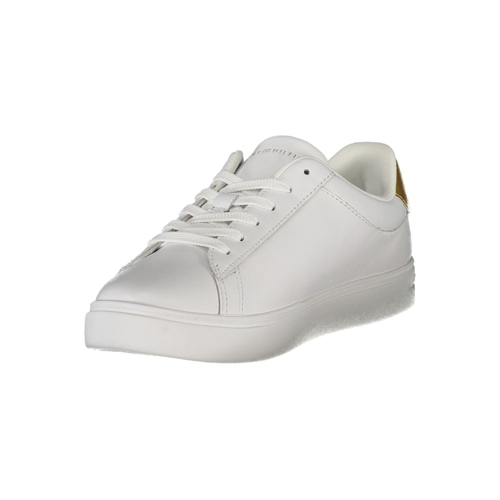 Tommy Hilfiger White Leather Women Sneaker TO-35338-EU36/US6