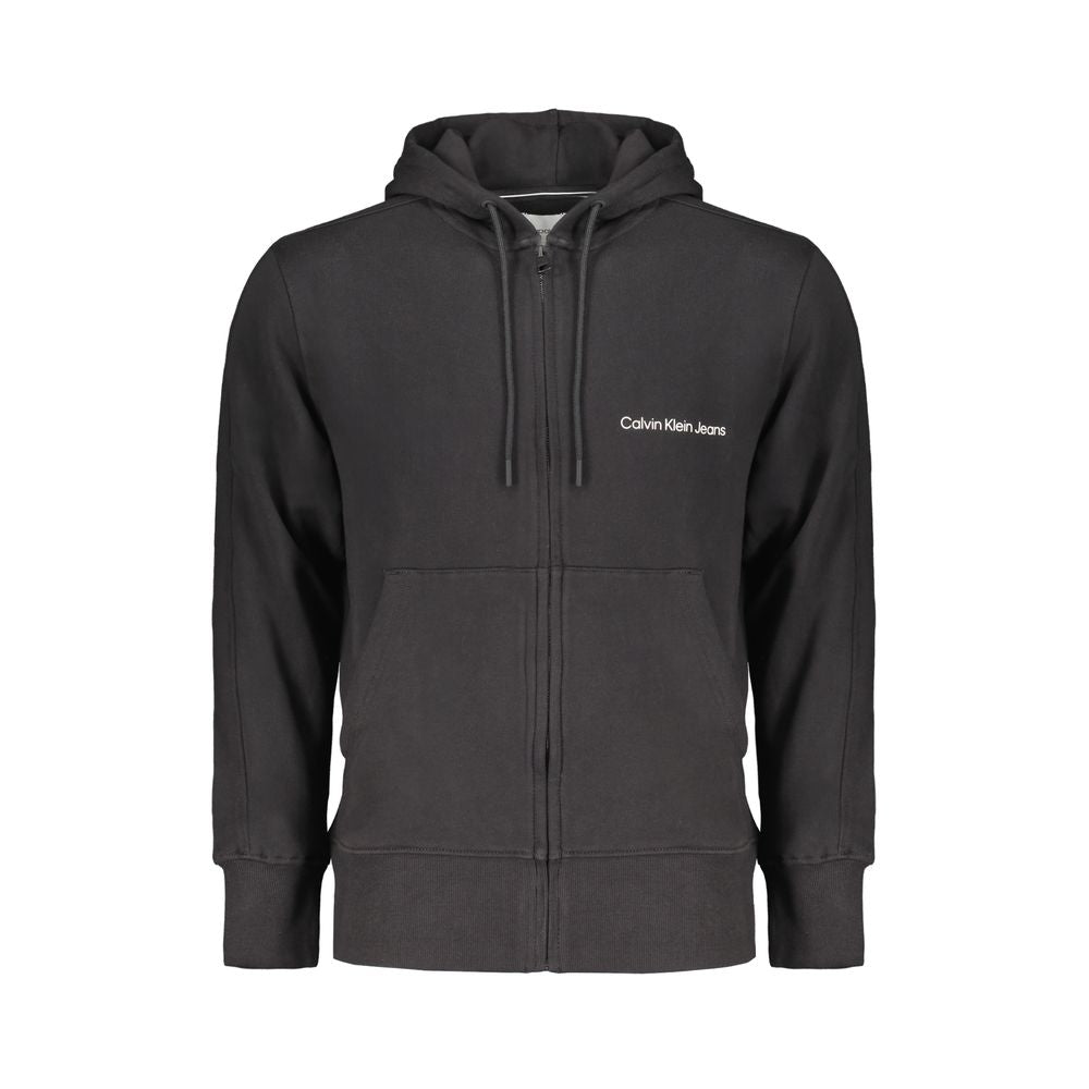 Calvin Klein Black Cotton Sweatshirt Calvin Klein