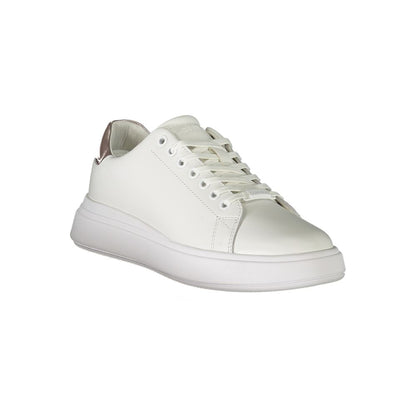 Calvin Klein White Polyester Athletic Sneakers Calvin Klein