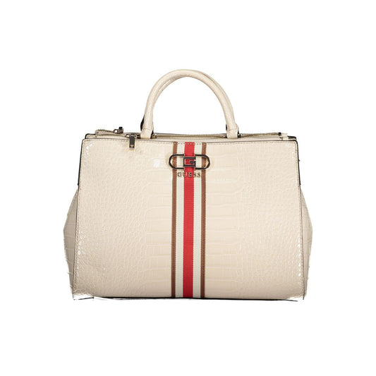 Guess Jeans Beige Polyethylene Handbag GU-30169