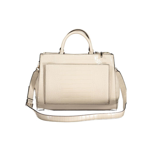 Guess Jeans Beige Polyethylene Handbag GU-30169