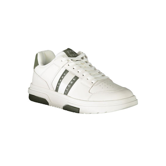Tommy Hilfiger White Polyethylene Men Sneaker TO-31955-EU40/US7