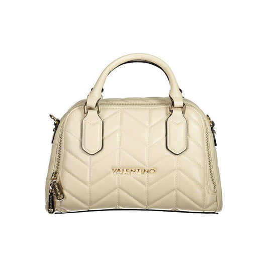 Mario Valentino Beige Polyethylene Women Handbag VA-36224