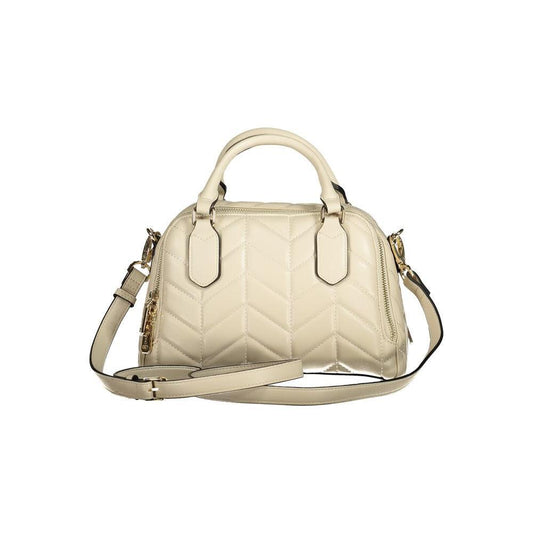 Mario Valentino Beige Polyethylene Women Handbag VA-36224