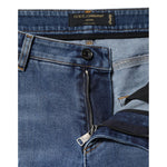 Dolce & Gabbana Blue Tattered Cotton Low Waist Denim Jeans PAN76490-46