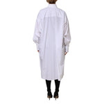 Dolce & Gabbana White Cotton Collared Shirt Long Sleeve Top TSH906738-46