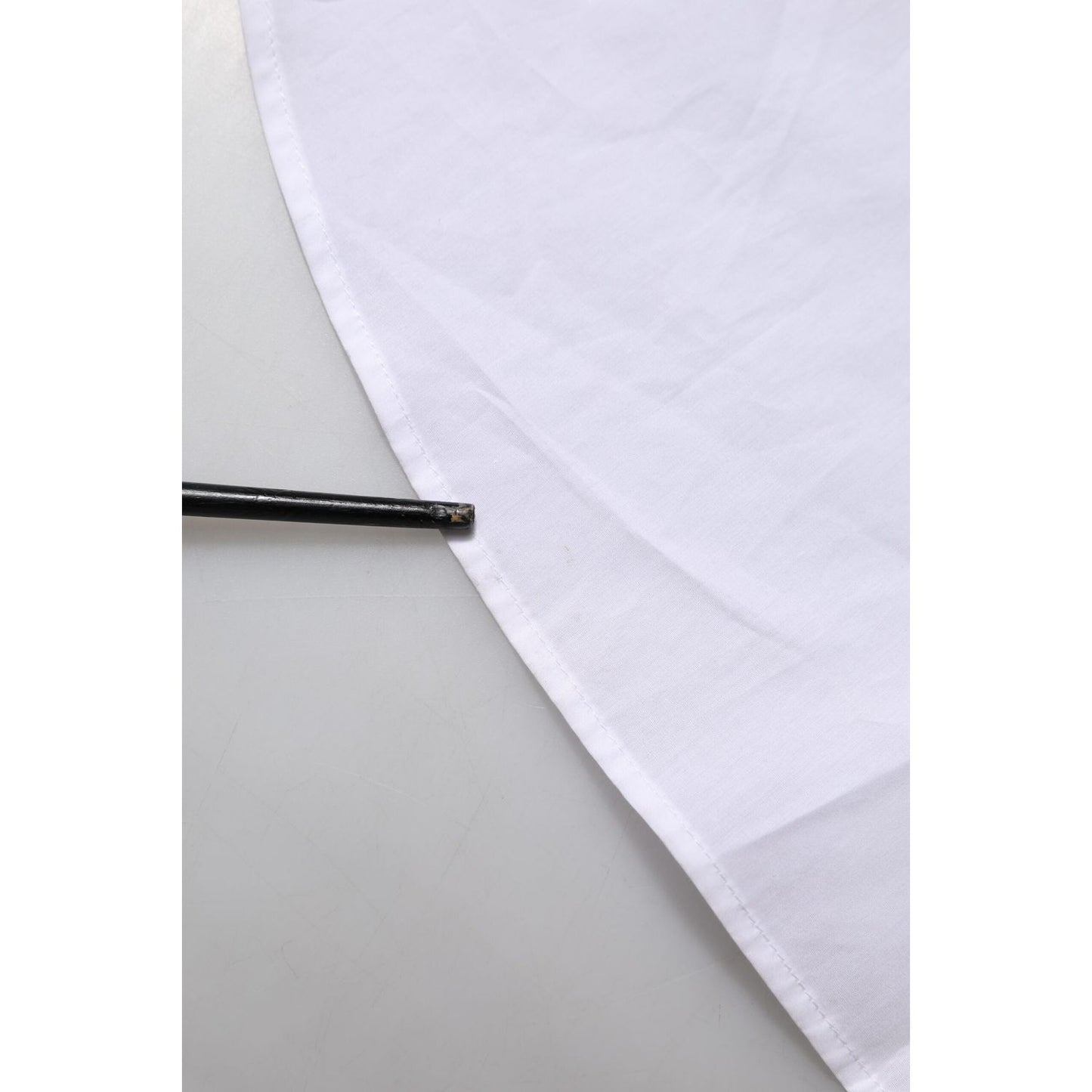Dolce & Gabbana White Cotton Collared Shirt Long Sleeve Top TSH906738-46
