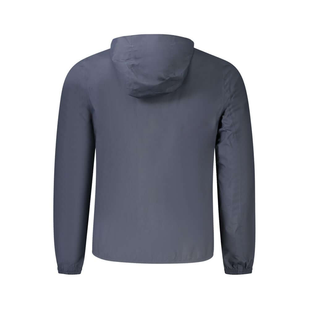 K-WAY Blue Polyester Jacket KW-34146-M