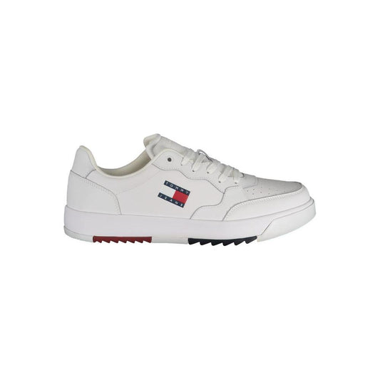 Tommy Hilfiger White Polyethylene Men Sneaker TO-32592-EU42/US9