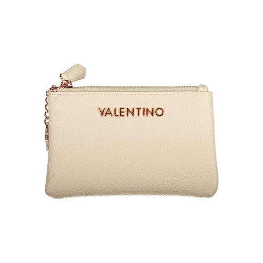 Mario Valentino Beige Polyethylene Wallet VA-36179