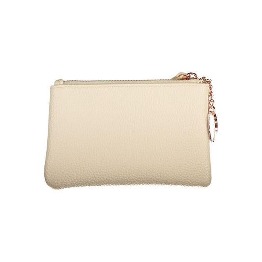 Mario Valentino Beige Polyethylene Wallet VA-36179