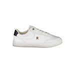 Tommy Hilfiger White Leather Women Sneaker TO-36730-EU36/US6