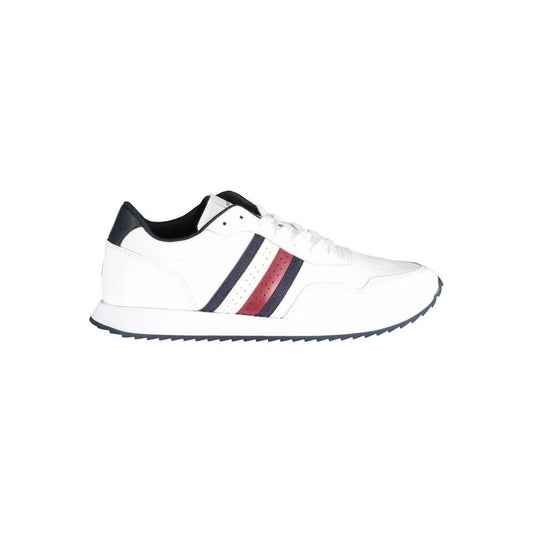 Tommy Hilfiger White Polyester Sneaker TO-31238-EU44/US11
