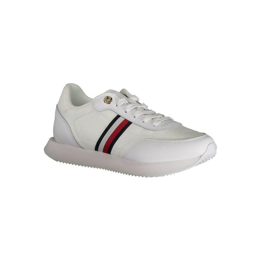 Tommy Hilfiger White Polyester Sneaker TO-31263-EU36/US6