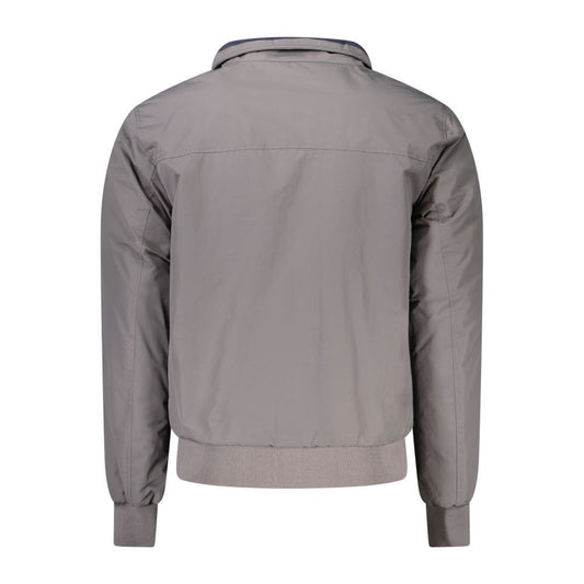 North Sails Brown Polyamide Men Jacket NO-32949-S