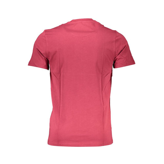 Harmont & Blaine Red Cotton T-Shirt HA-23558-XL