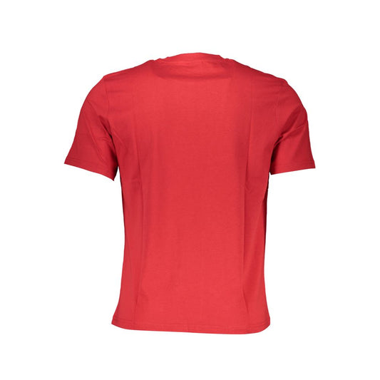 North Sails Red Cotton T-Shirt NO-27111-S