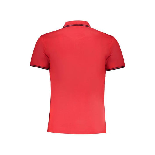 Harmont & Blaine Red Cotton Polo Shirt HA-29112-S