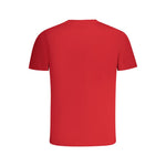 North Sails Red Cotton Men T-Shirt NO-34000-S