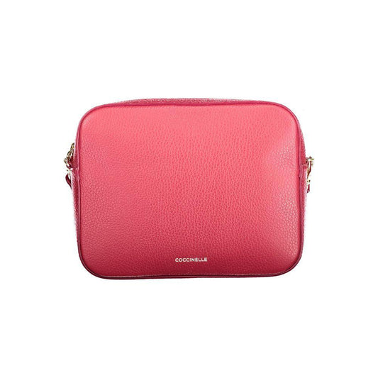 Coccinelle Red Leather Women Handbag CO-35343