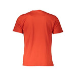 North Sails Red Cotton Men T-Shirt NO-37310-M