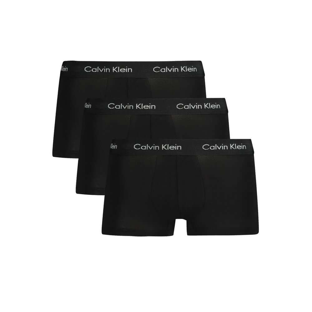 Calvin Klein Black Cotton Men Boxer CA-37482-M