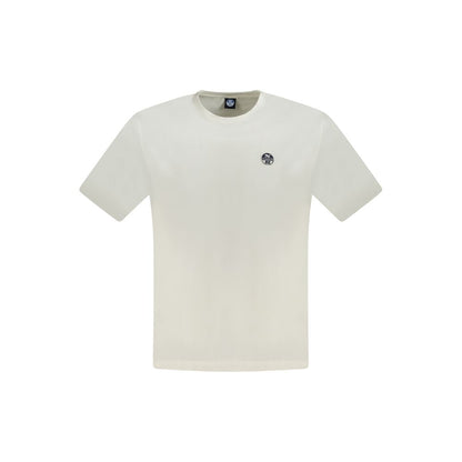North Sails Bianco Cotton Men T-Shirt